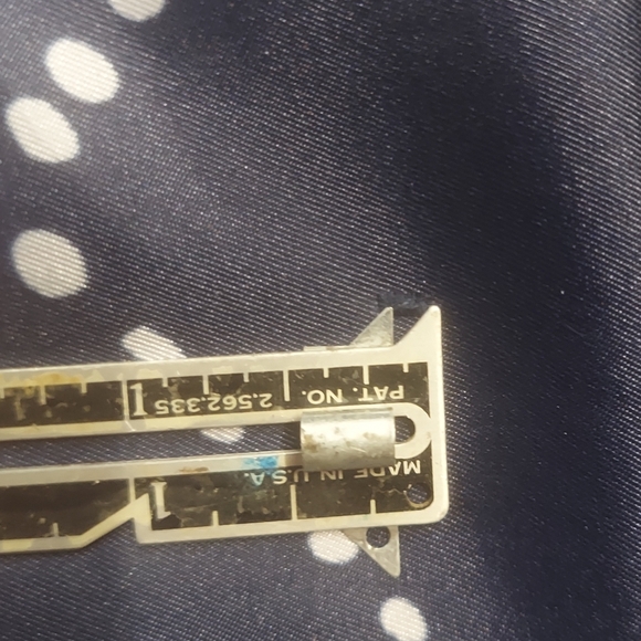 BR silk blend dress, size large, blue - Picture 8 of 10